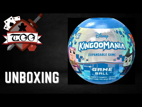 Disney Kingdomania Game Ball Unboxing
