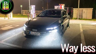 Audi S6 E-tron Avant Range Test | 130 km/h (81mph) Autobahn Consumption & Real-World Range