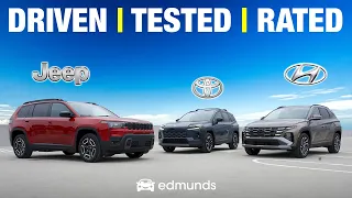 New Hybrid Jeep Tested: Jeep Cherokee vs. Hyundai Tucson vs. Toyota RAV4