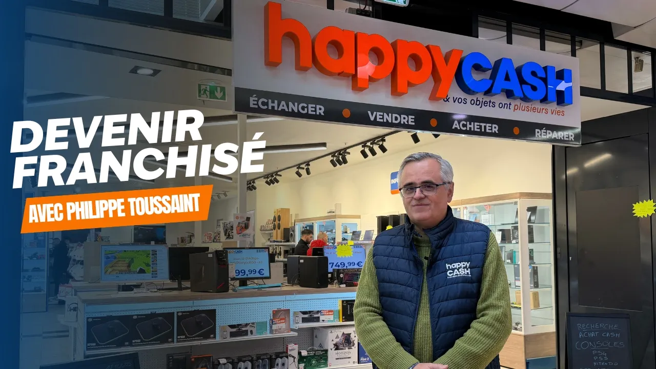 Témoignage de Philippe TOUSSAINT sur HAPPY CASH - HAPPY TROC