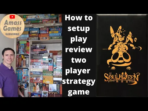 Soulaween how to play review AmassGames abstract strategy setup abstract strategy combinatorial