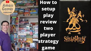 Soulaween how to play review AmassGames abstract strategy setup abstract strategy combinatorial