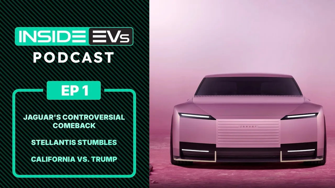 Jaguar's EV Rebrand, Stellantis CEO Quits and California VS. Trump - IEV Podcast Ep1