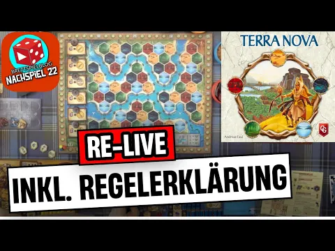 Terra Nova | Re-Live NachSPIEL 22 - Regeln + Let's Play + Ersteindruck
