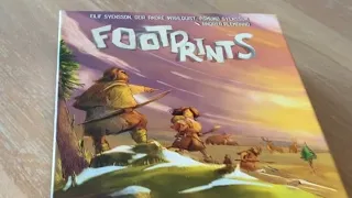 Footprints board game - a visual presentation