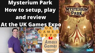 Mysterium Park - how to setup, play and review at the UK Games Expo * Amass Games * UKGE