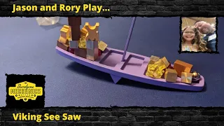 Jason and Rory Play Viking See Saw