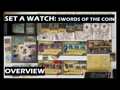 Set A Watch Swords of the Coin board game overview