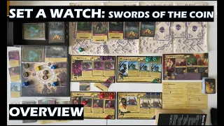 Set A Watch Swords of the Coin board game overview