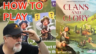 Clans and Glory designed by Gabriele Bubola & Leo Colovini | Outset Media | How to setup and play!