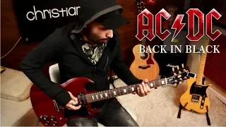 Back in Black AC/DC | Christianvib Cover SOLO Guitarra