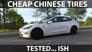 Hifly summer tires on Model 3 Performance