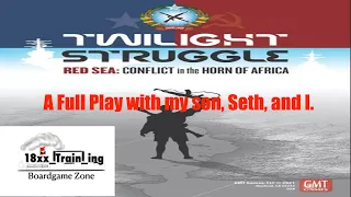 My Son & I play Twilight Struggle Red Sea