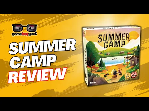 Summer Camp Board Game Review - a Light Deckbuilding Game