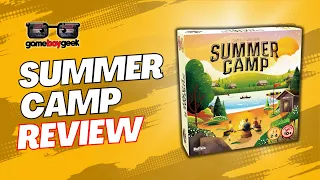 Summer Camp Board Game Review - a Light Deckbuilding Game