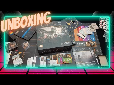 HEGEMONY LEAD YOUR CLASS TO VICTORY - Uboxing
