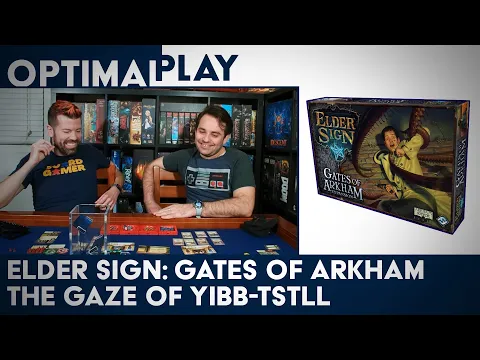 Elder Sign: Gates of Arkham Playthrough Vs. Yibb-Tstll | Optimal Play