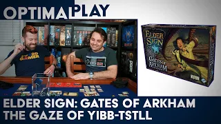 Elder Sign: Gates of Arkham Playthrough Vs. Yibb-Tstll | Optimal Play