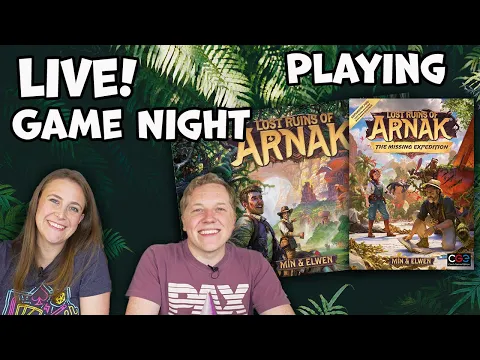 LIVE Arnak: The Missing Expedition Co-Op Mission #1