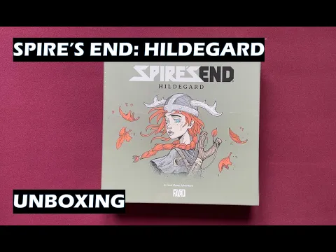 Unboxing Spire's End: Hildegard Card Adventure Game