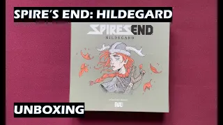 Unboxing Spire's End: Hildegard Card Adventure Game