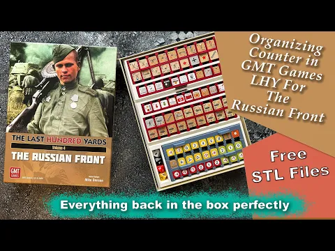 GMT The Last Hundred Yards - The Russian Front - Counter Trays