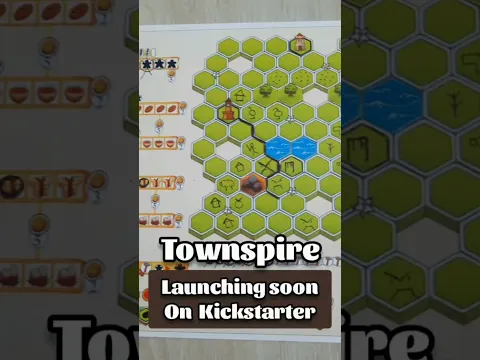 Time to play Townspire! #printandplay #kickstarter