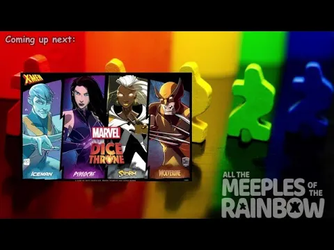 All the Games with Steph: Marvel Dice Throne: X-Men – Iceman v. Psylocke v. Storm v. Wolverine