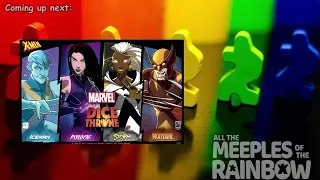 All the Games with Steph: Marvel Dice Throne: X-Men – Iceman v. Psylocke v. Storm v. Wolverine