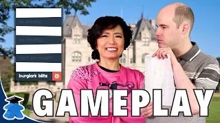 Burglar's Blitz - Board Game Playthrough. Be the Thief That Won't Get Caught
