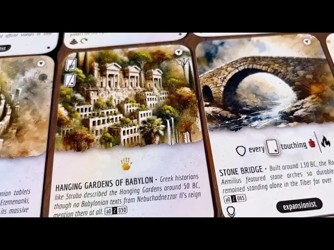Ashes & Amber: The epic tableau-building-&-collapsing card game