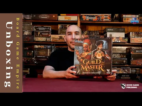 Guild Master Unboxing - Good Games Publishing
