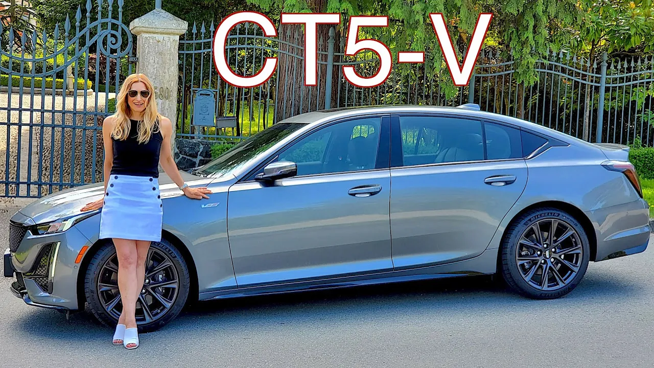 New Cadillac CT5-V Review // Impressive car