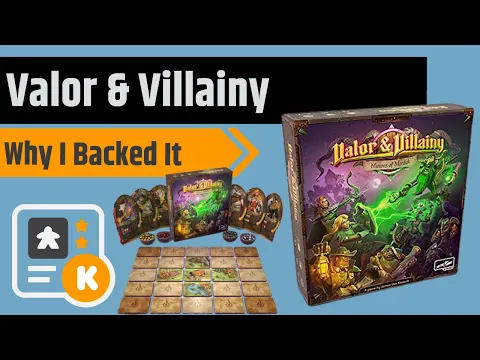 Valor & Villainy: Minions of Mordak - Why I Backed It (and Late Pledge Details Ends JULY 20th!!)