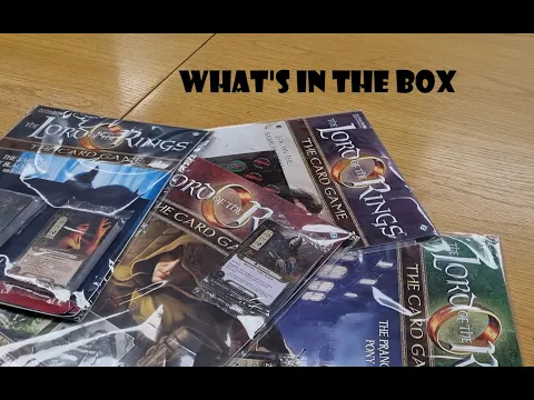 What's In the box? Ep3 The Lord Of The Rings The Card Game Unboxing Hachette Partworks Magazines UK