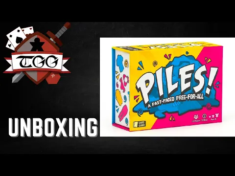 Piles! Board Game Unboxing