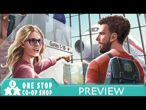 Connecting Flights | Kickstarter Solo Play and Impressions | With Mike