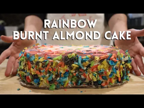 Vivid Memories Burnt Almond Cake | Board Game Bakes
