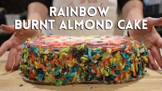 Vivid Memories Burnt Almond Cake | Board Game Bakes