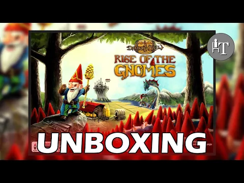 Unboxing - Rise of the Gnomes - Solo Board Game