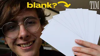 1k Blank White Cards Review