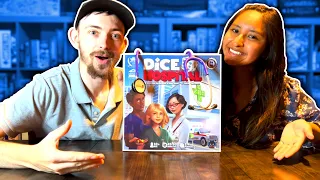 We Get To Be Doctors! Unboxing The Board Game Dice Hospital #boardgames