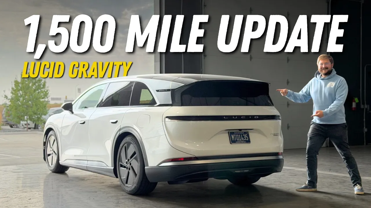 Lucid Has Majorly Improved Gravity Bugs But It's Still Not Perfect - 1,500mi Update