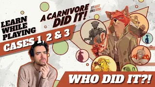 A CARNIVORE DID IT! | Cases 1,2 & 3 | Learn While Playing