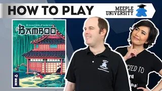 Bamboo - How to Play Board Game (includes 2-player variant & other board variant)