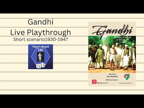 Gandhi Live Playthrough Part 1
