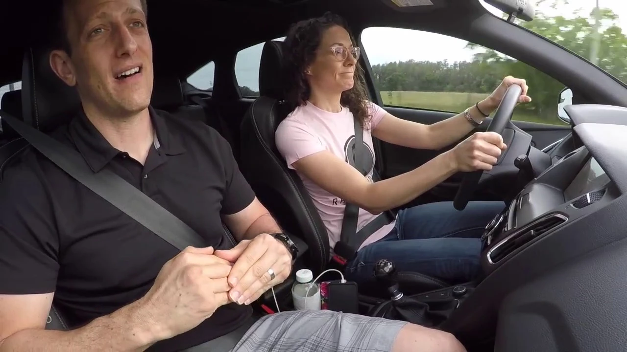 We almost HIT a TURKEY! My WIFE'S 2017 Focus ST DRIVE - Raiti's Rides