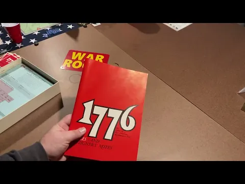 Unboxing: 1776 by Avalon Hill