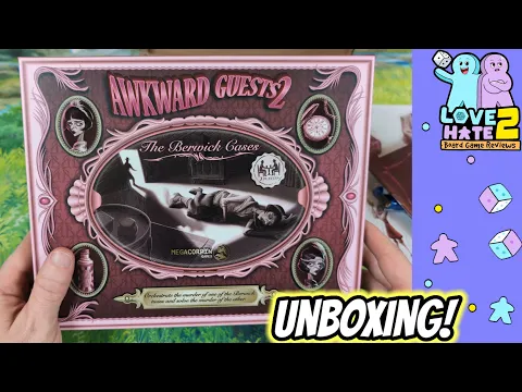 Awkward Guests 2 With KS Stretch Goals - Unboxing!