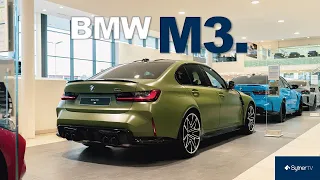 BMW Individual Frozen Urban Green BMW M3 Saloon | Walk around (4K)